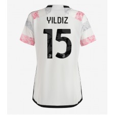 Juventus Kenan Yildiz #15 Bortedrakt Kvinner 2023-24 Kortermet